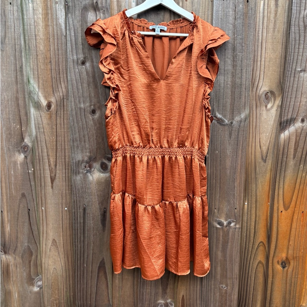 Steve Madden Orange Mini Dress